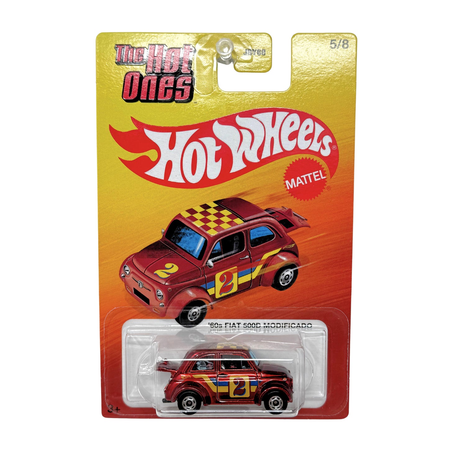 Hot Wheels The Hot Ones 1960s Fiat 500D Modificado 1:64 Diecast