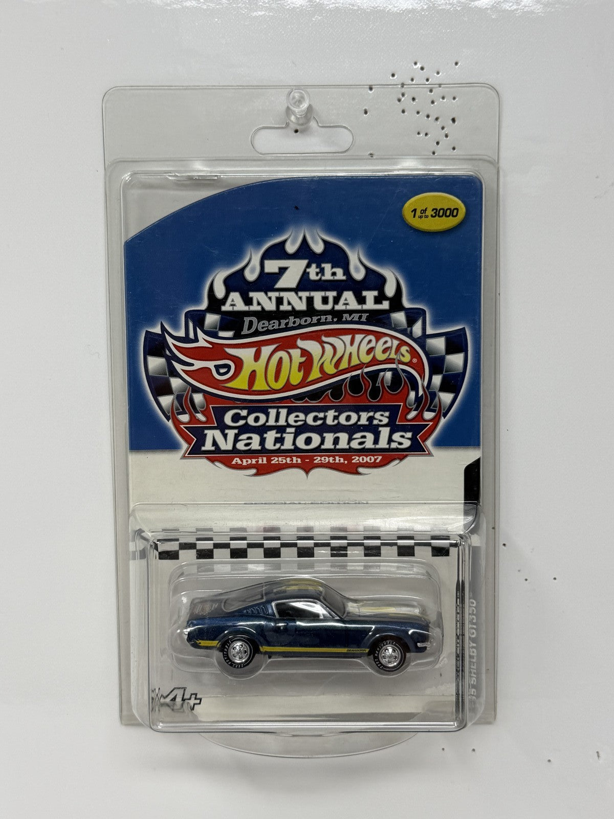 Hot Wheels 2007 7th Collectors Nationals 1965 Shelby GT350 1:64 Diecast