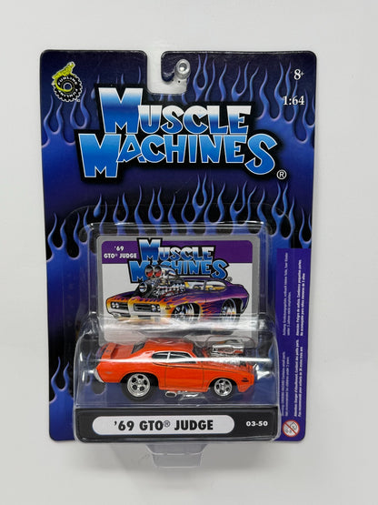 Muscle Machines 1969 GTO Judge 1:64 Diecast