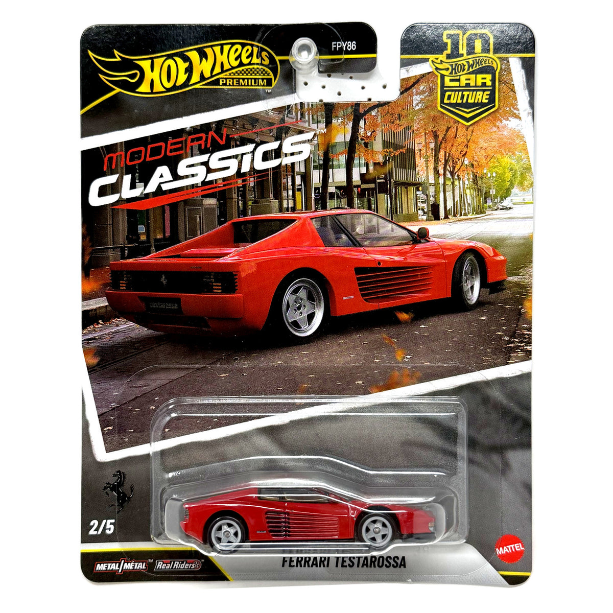 Hot Wheels Premium Modern Classics Ferrari Testarossa 1:64 Diecast