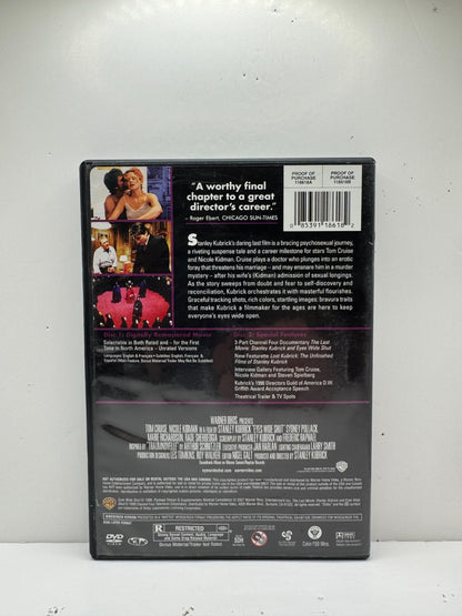 Eyes Wide Shut (DVD) Tom Cruise Drama
