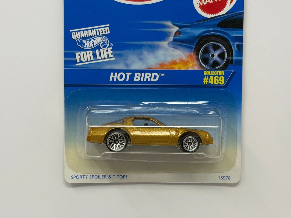 Hot Wheels Pontiac Hot Bird Collector 469 1:64 Diecast Gold V2