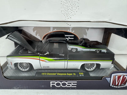 M2 Machines Foose Design 1973 Chevrolet Cheyenne Super 10 1:24 & 1:64 Diecast