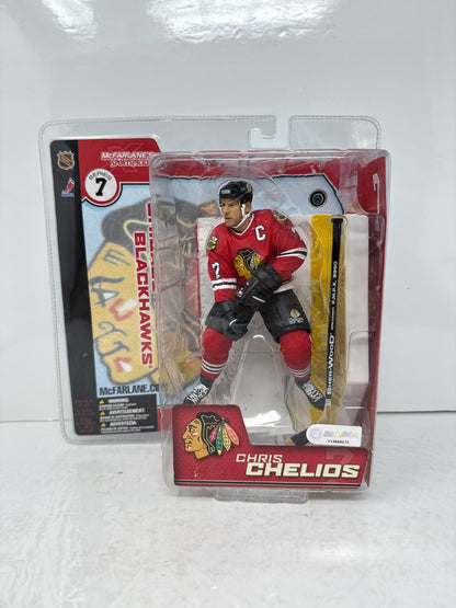 McFarlane NHL Chris Chelios Chicago Blackhawks Series 7 Chase Variant Figure