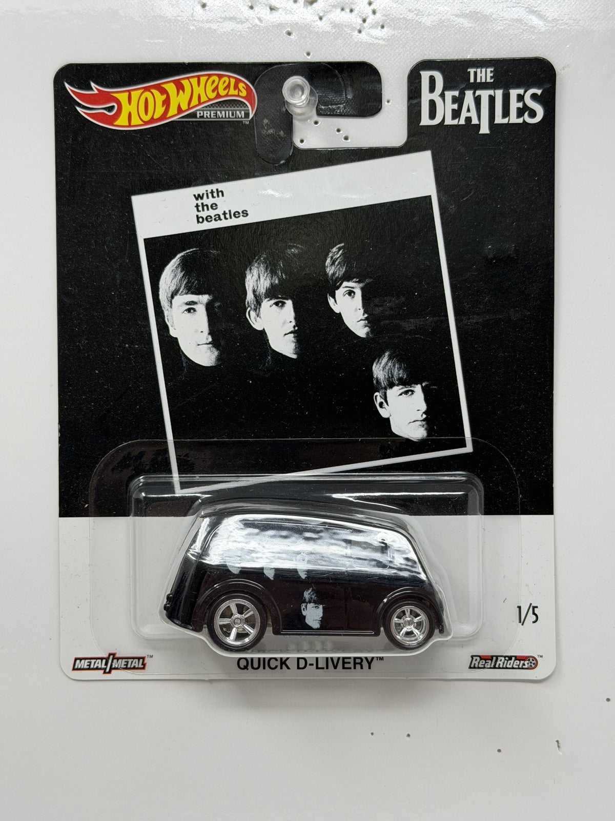 Hot Wheels Premium Beatles With The Beatles Quick D-Livery 1:64 Diecast