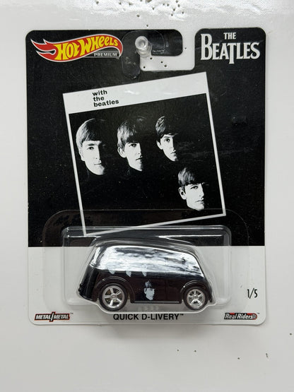 Hot Wheels Premium Beatles With The Beatles Quick D-Livery 1:64 Diecast