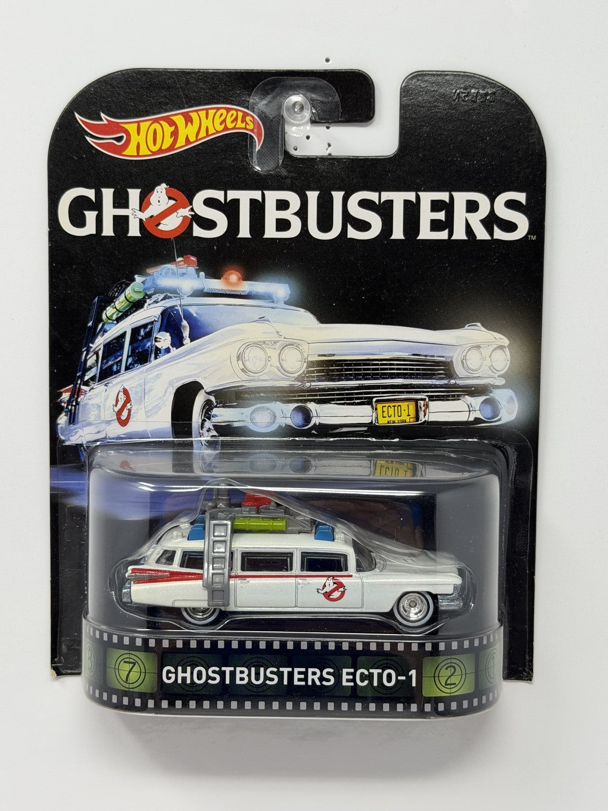 Hot Wheels Retro Entertainment Ghostbusters Ecto-1 1:64 Diecast White V3