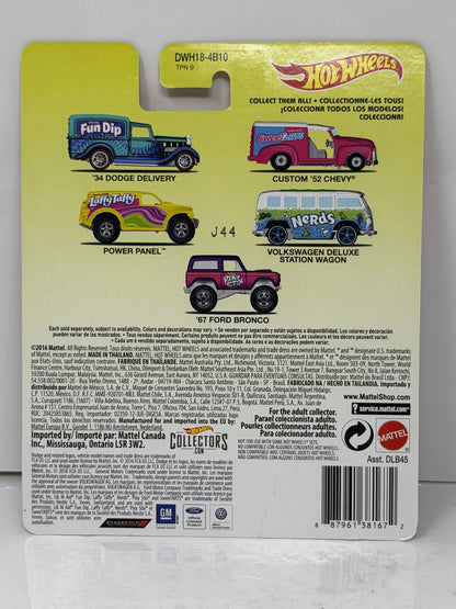 Hot Wheels Laffy Taffy Power Panel 1:64 Diecast Real Riders