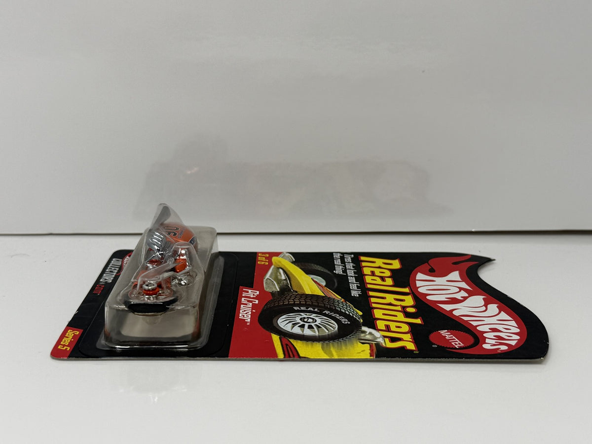 Hot Wheels Real Riders Series 5 Pit Cruiser 1:64 Diecast Orange