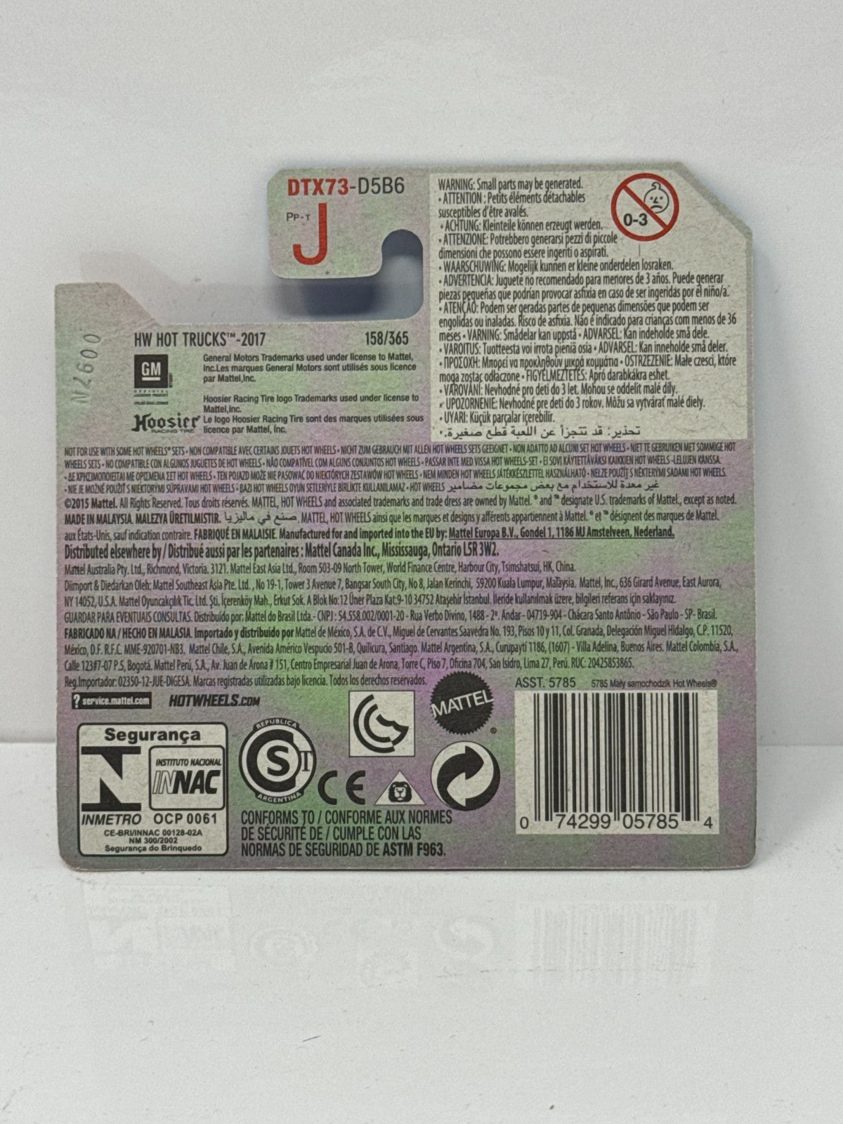 Hot Wheels Hot Trucks 1967 Chevy C10 1:64 Diecast Short Card