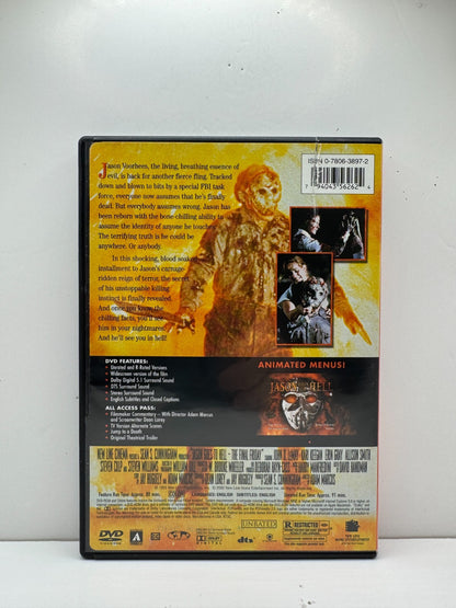 Jason Goes to Hell (DVD) Horror Slasher