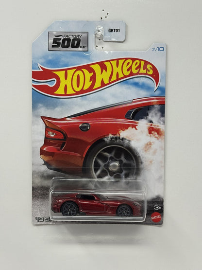 Hot Wheels Factory 500 2013 SRT Viper 1:64 Diecast Red