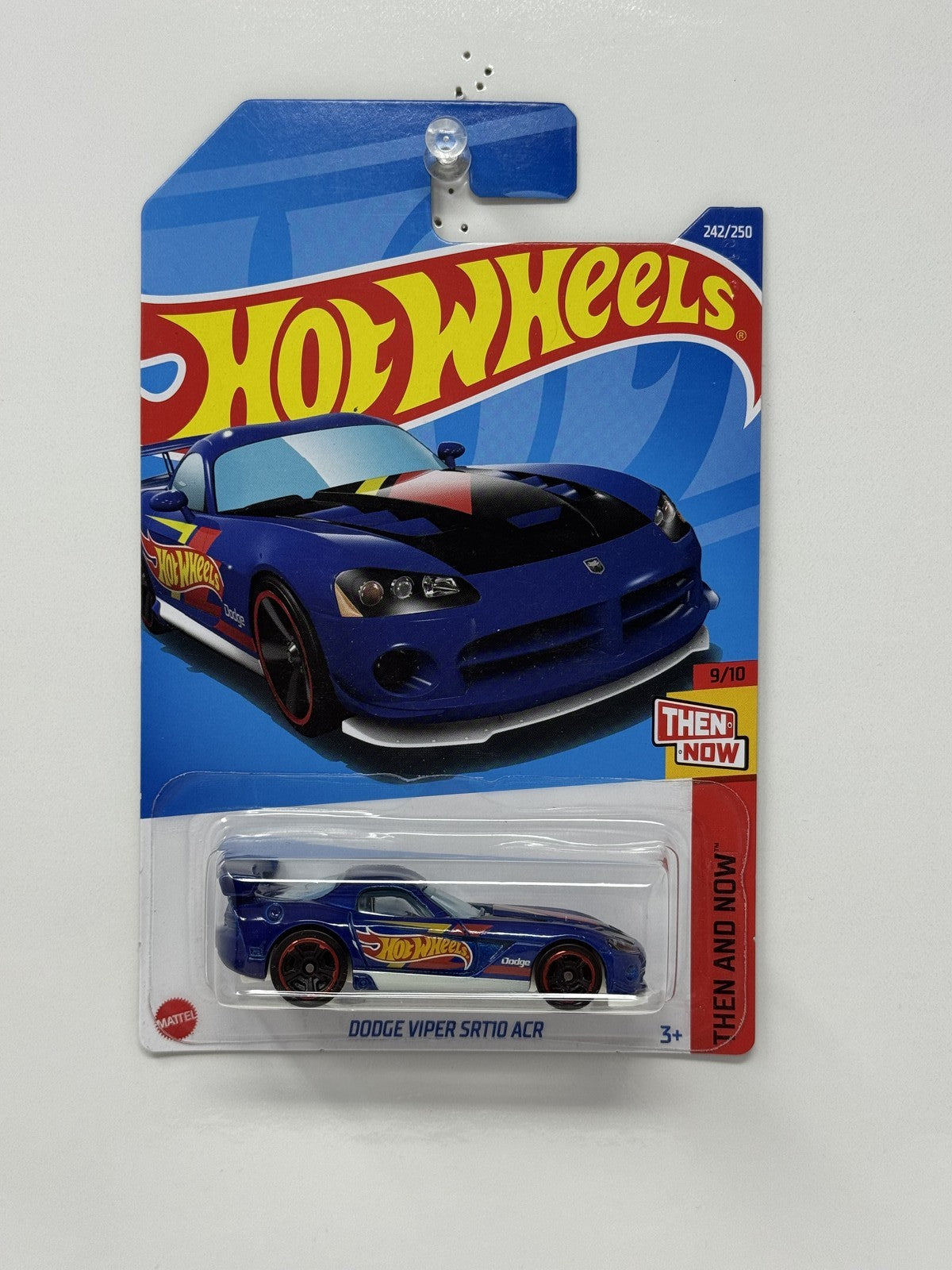Hot Wheels Then and Now Dodge Viper SRT10 ACR 1:64 Diecast Blue