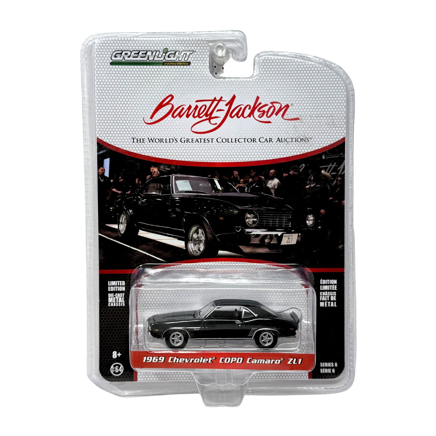 Greenlight Barrett-Jackson 1969 Chevrolet COPO Camaro ZL1 1:64 Diecast