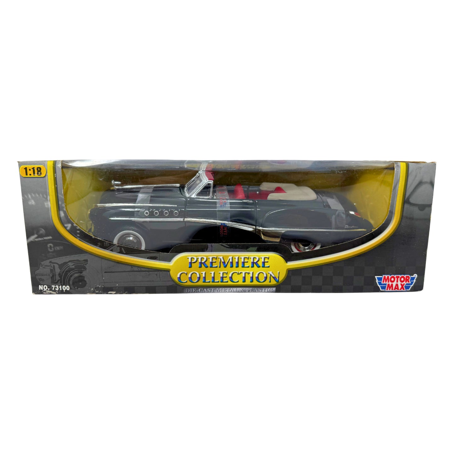Motormax 1949 Buick Roadmaster Convertible Premiere Collection 1:18 Diecast