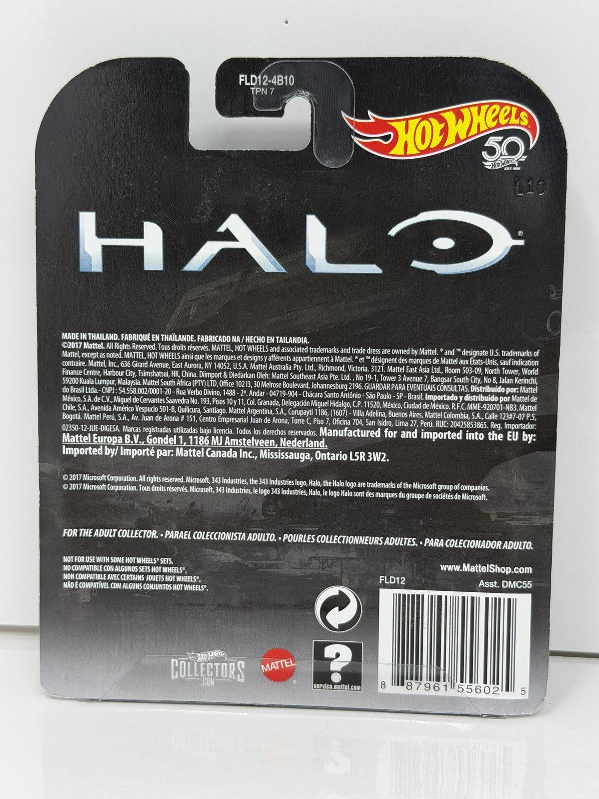 Hot Wheels Retro Entertainment Halo Urban Warthog 1:64 Diecast