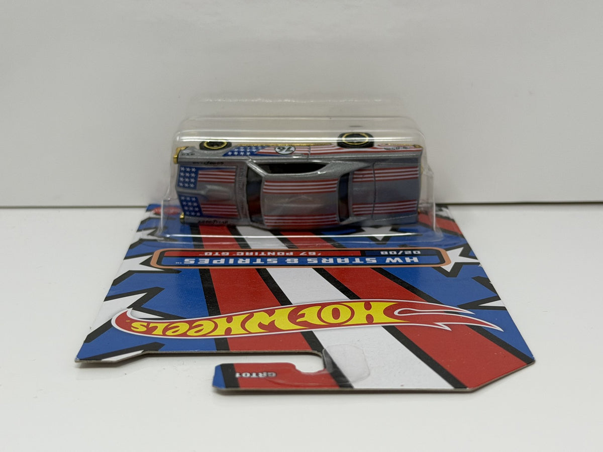 Hot Wheels Stars & Stripes 1967 Pontiac GTO 1:64 Diecast
