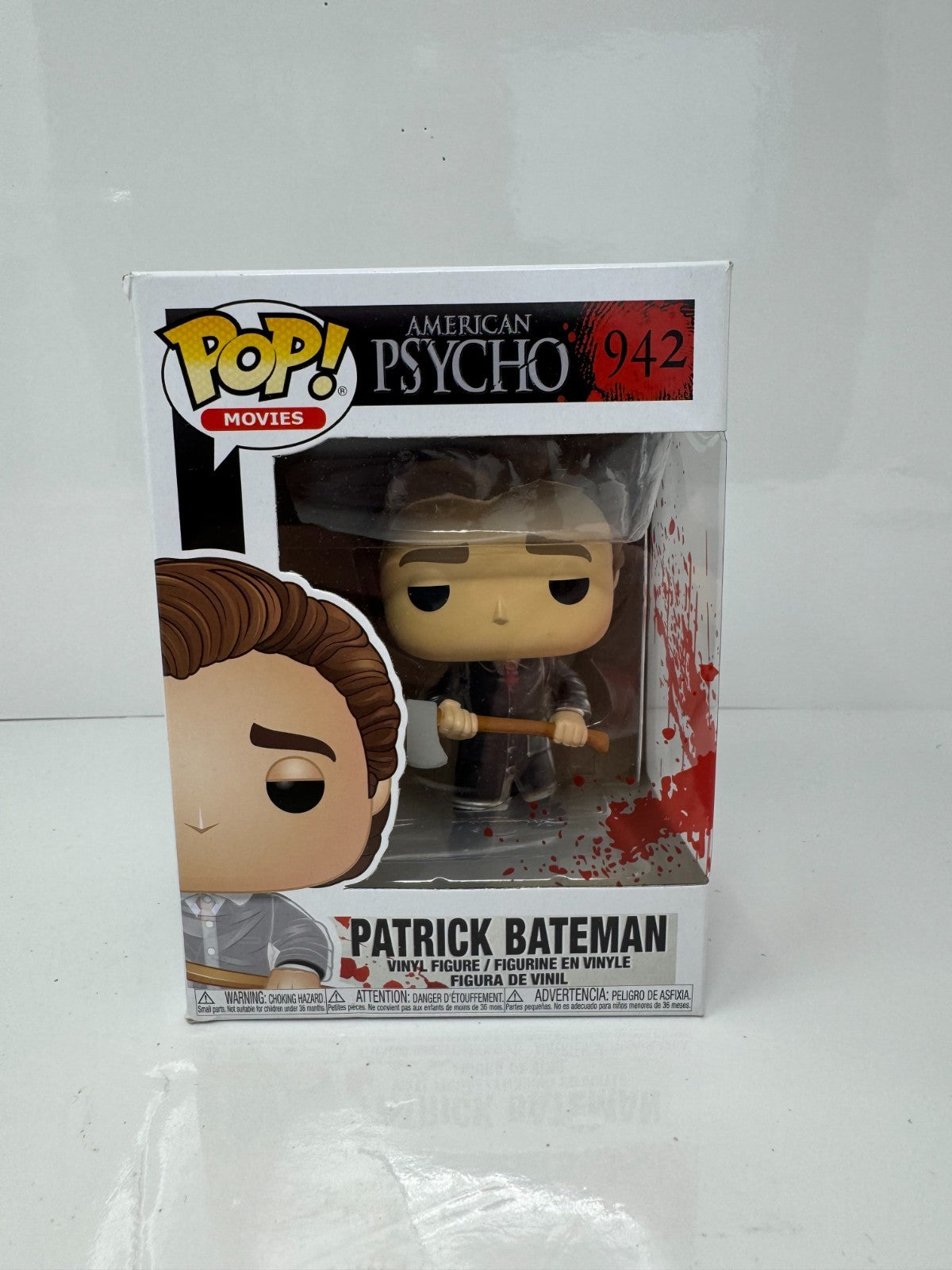 Funko Pop! Movies American Psycho #942 Patrick Bateman Vinyl Figure