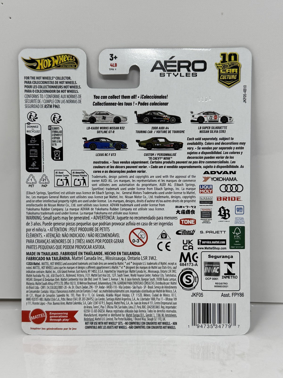 Hot Wheels Premium Aero Styles Kaido Works Nissan R32 Skyline GT-R 1:64 Diecast