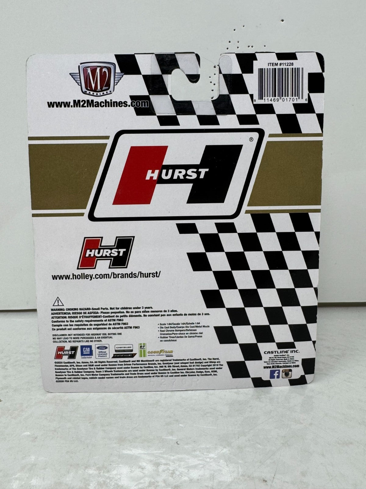 M2 Machines 1970 Ford Mustang 428 SCJ Hurst Edition CHASE 1:64 Diecast