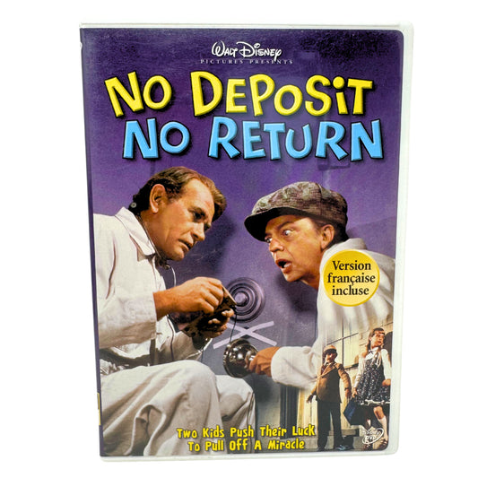 No Deposit No Return (DVD) Disney Live Action Good Condition!!!