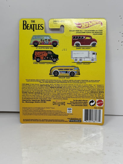 Hot Wheels The Beatles Magical Mystery Tour Haulin' Gas 1:64 Diecast Real Riders