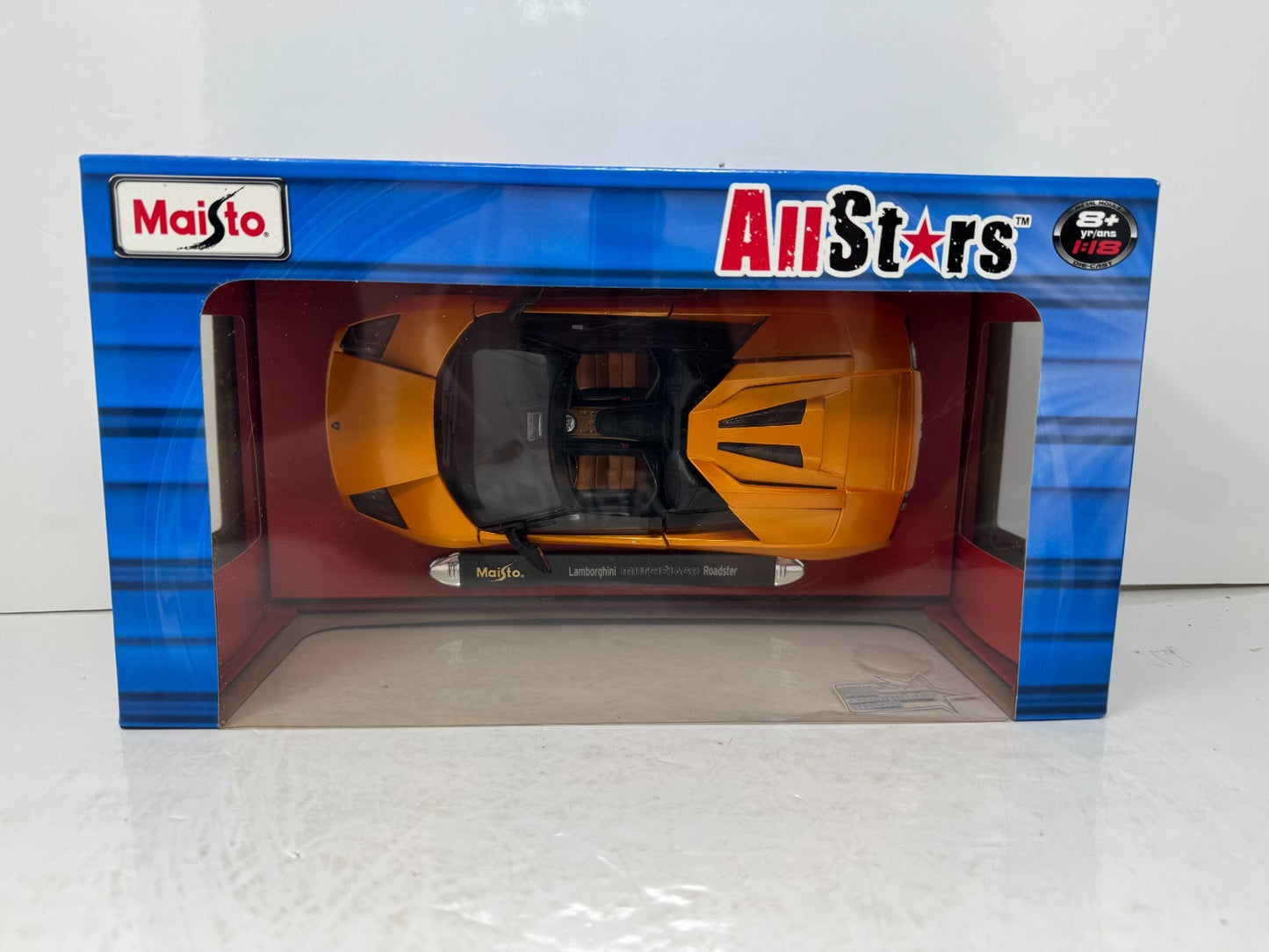 Maisto All Stars Lamborghini Murciélago Roadster 1:18 Diecast