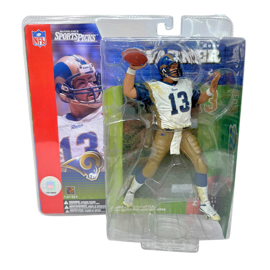 McFarlane NFL Kurt Warner St. Louis Rams Series 1 Figure