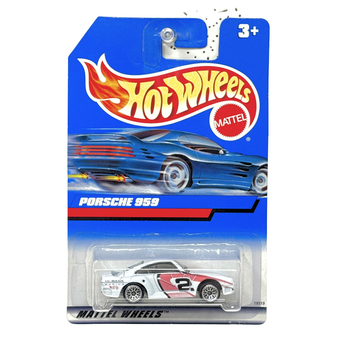 Hot Wheels Porsche 959 1:64 Diecast White