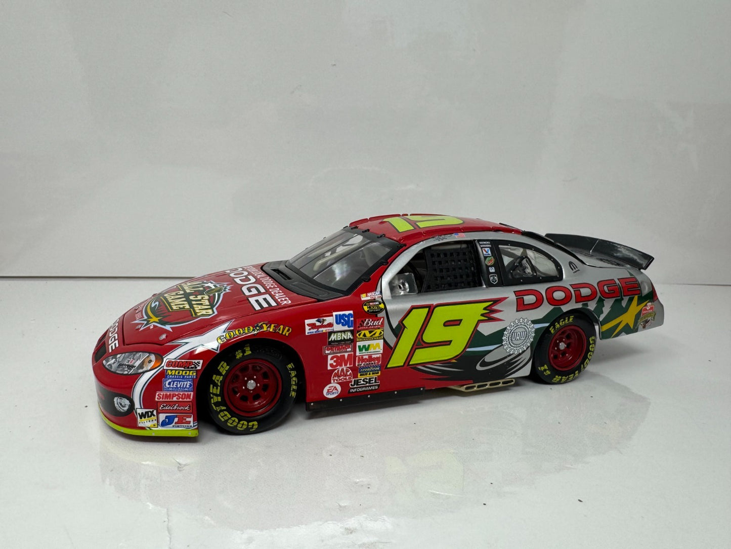 Action NASCAR Jeremy Mayfield #19 NHL All-Star Game Dodge Intrepid 1:24 Diecast