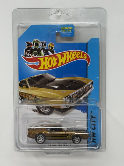 Hot Wheels Super Treasure Hunt 1971 Mustang Mach 1 HW City 1:64 Diecast STH