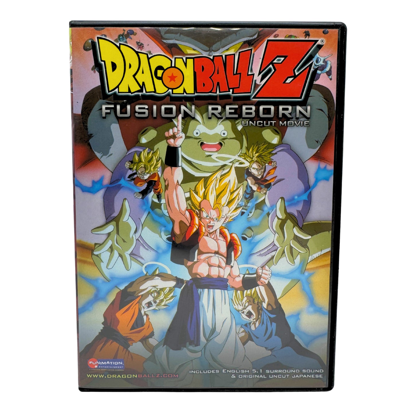 Dragon Ball Z Fusion Reborn (DVD) DBZ Anime