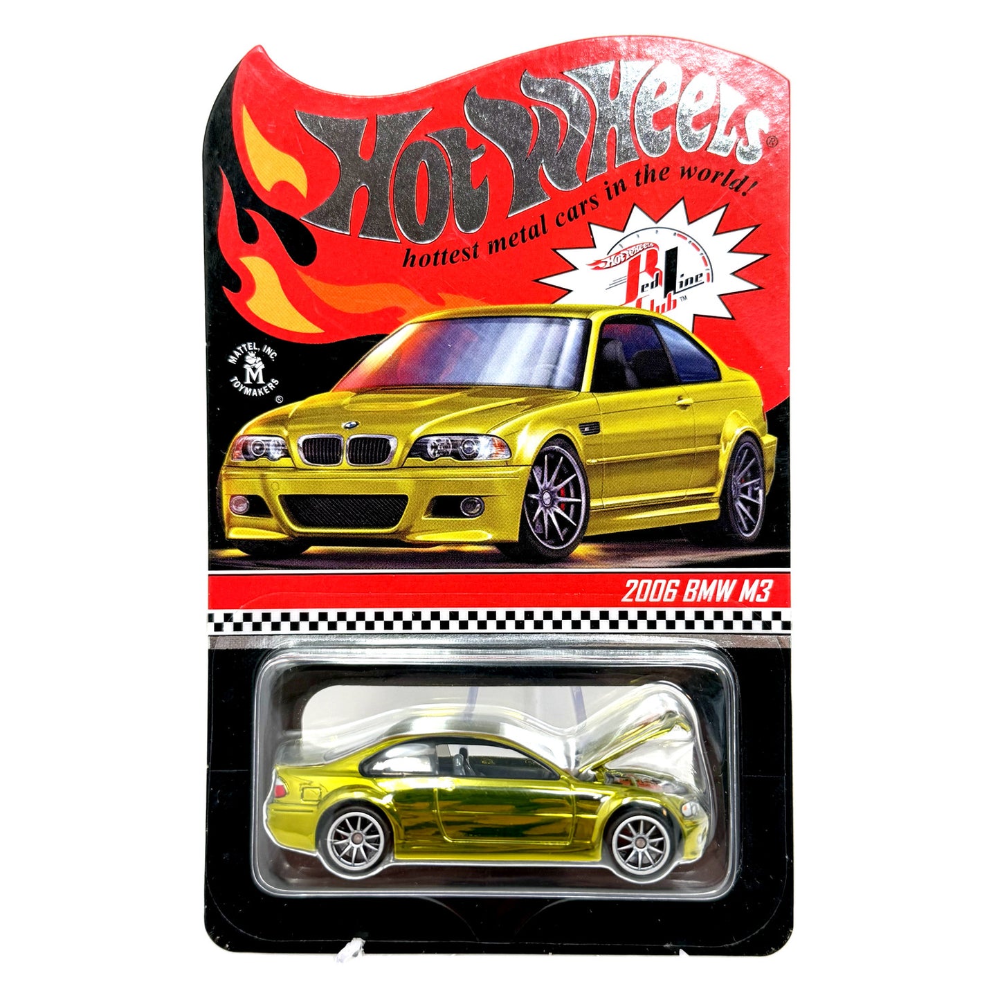 Hot Wheels RLC Red Line Club 2006 BMW M3 1:64 Diecast 11687/20000
