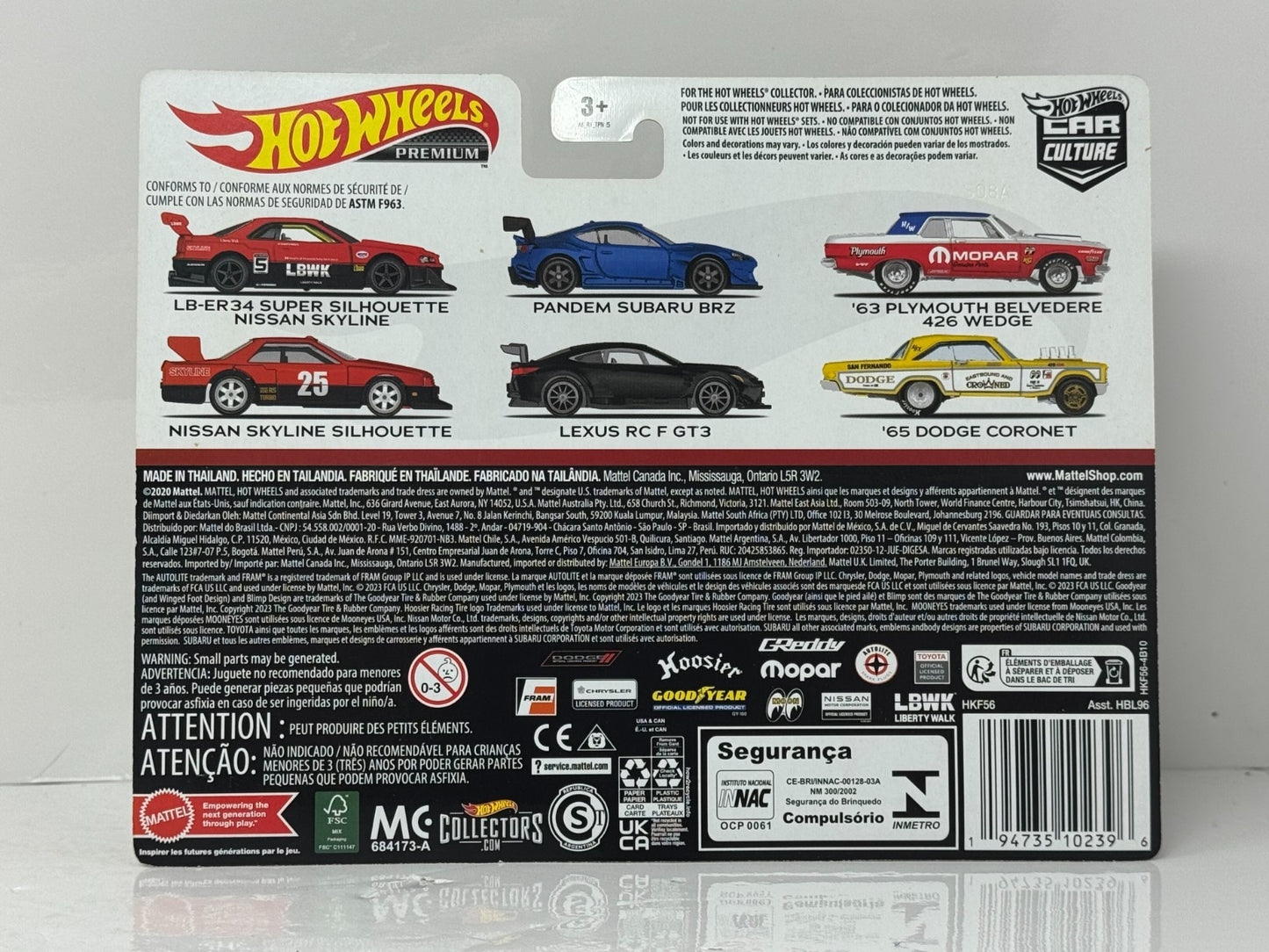 Hot Wheels Premium Car Culture Plymouth Belvedere & Dodge Coronet 1:64 Diecast
