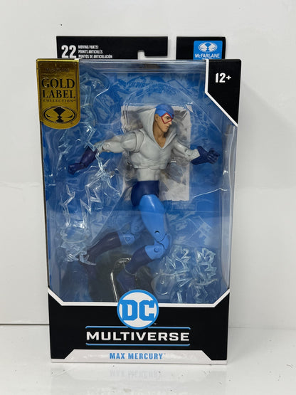 McFarlane DC Multiverse The Flash Max Mercury Gold Label Action Figure