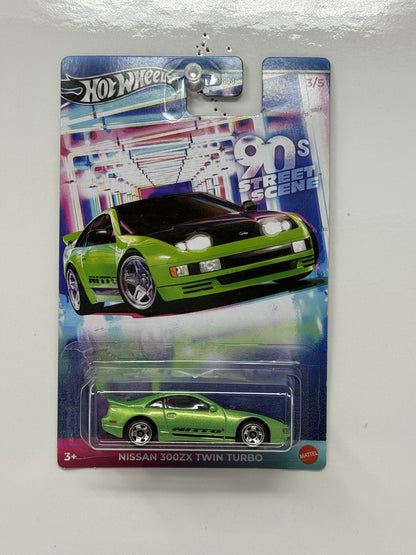 Hot Wheels '90s Street Scene Nissan 300ZX Twin Turbo 1:64 Diecast