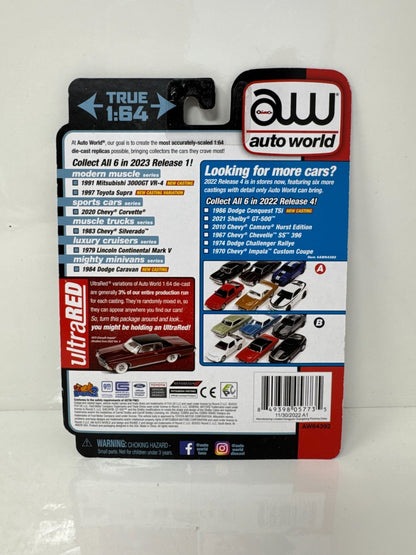 Auto World Muscle Trucks 1983 Chevy Silverado Stepside Brown 1:64 Diecast