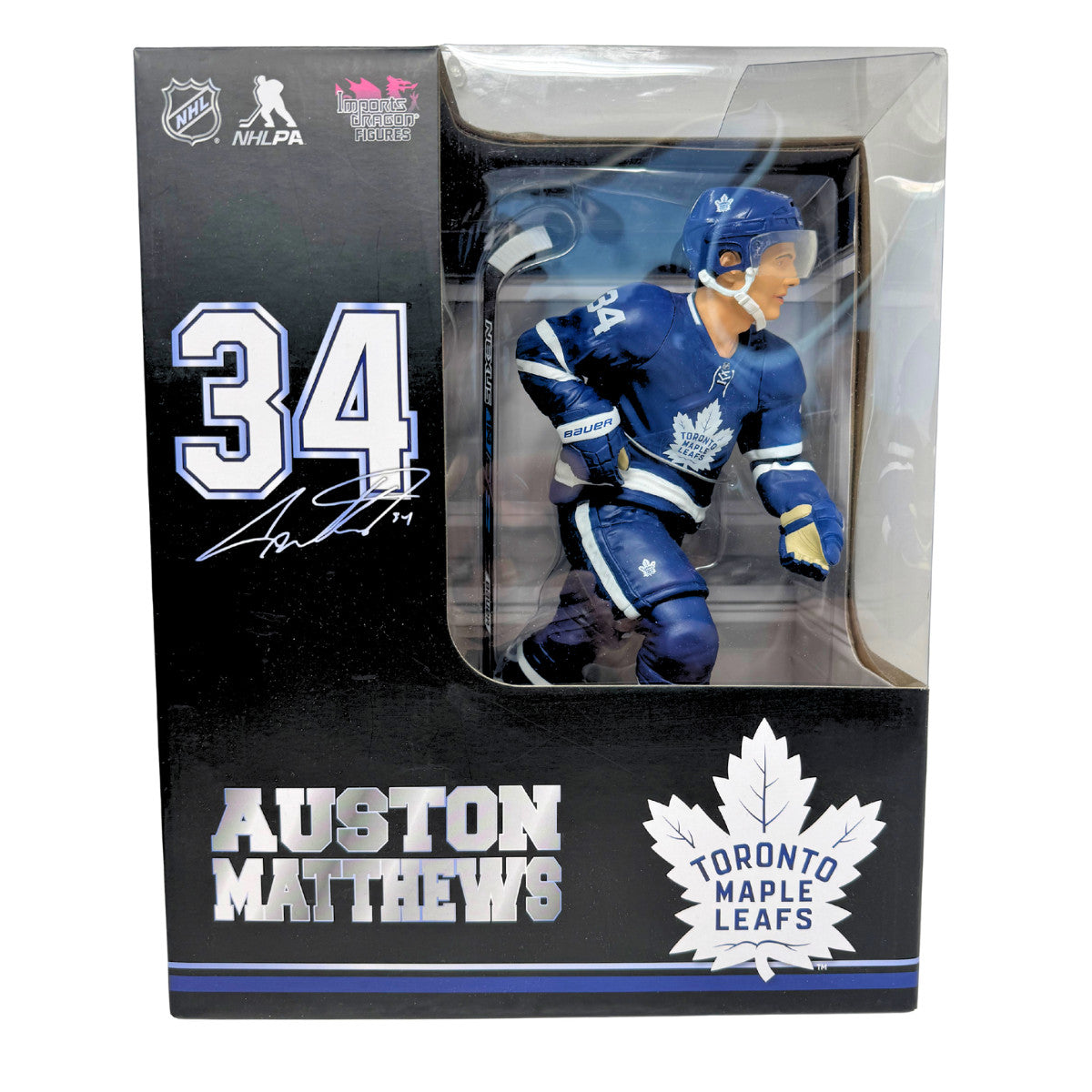 Imports Dragon NHL Auston Matthews Toronto Maple Leafs 12" inch Figurine