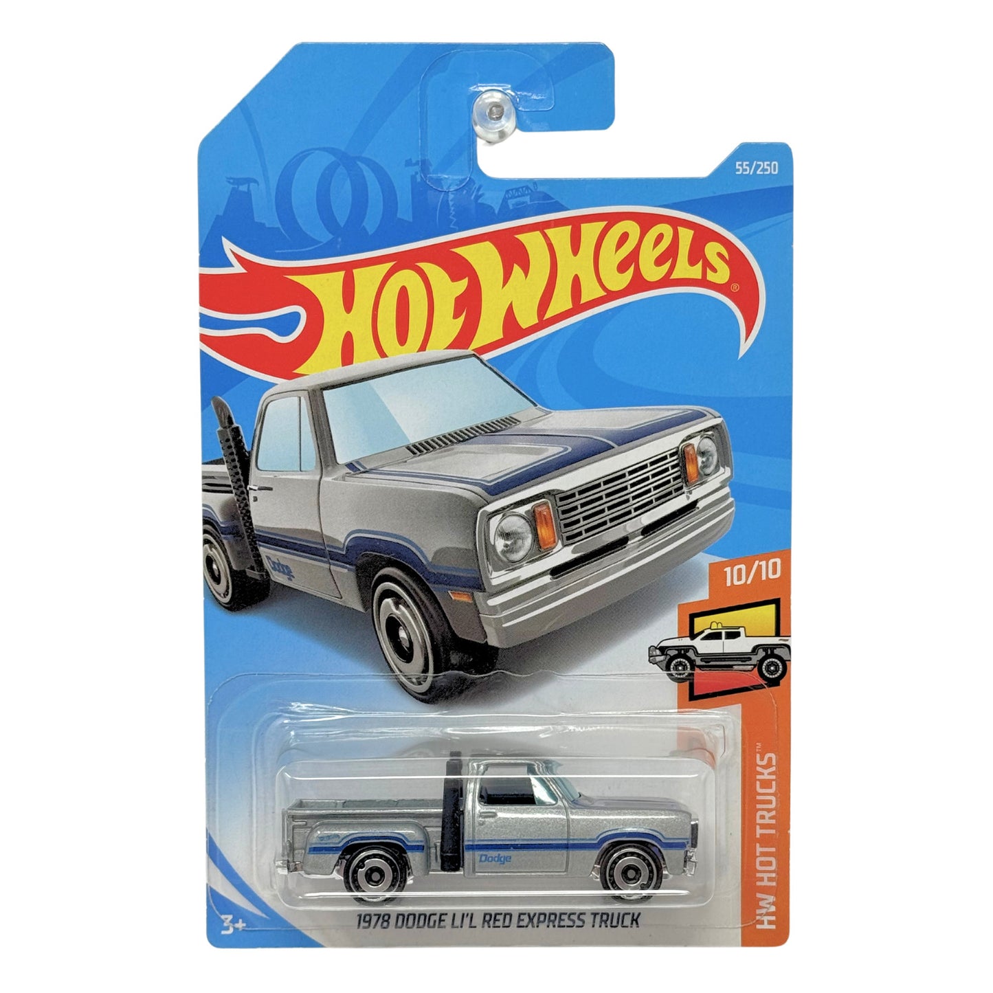 Hot Wheels Hot Trucks 1978 Dodge Li’l Red Express Truck 1:64 Diecast V2