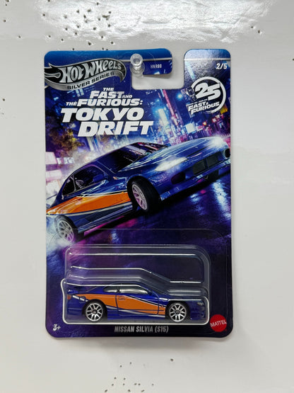 Hot Wheels Fast & Furious Tokyo Drift Nissan Silvia S15 1:64 Diecast