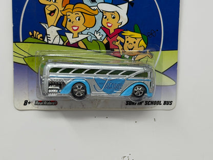 Hot Wheels The Jetsons Surfin' School Bus 1:64 Real Riders