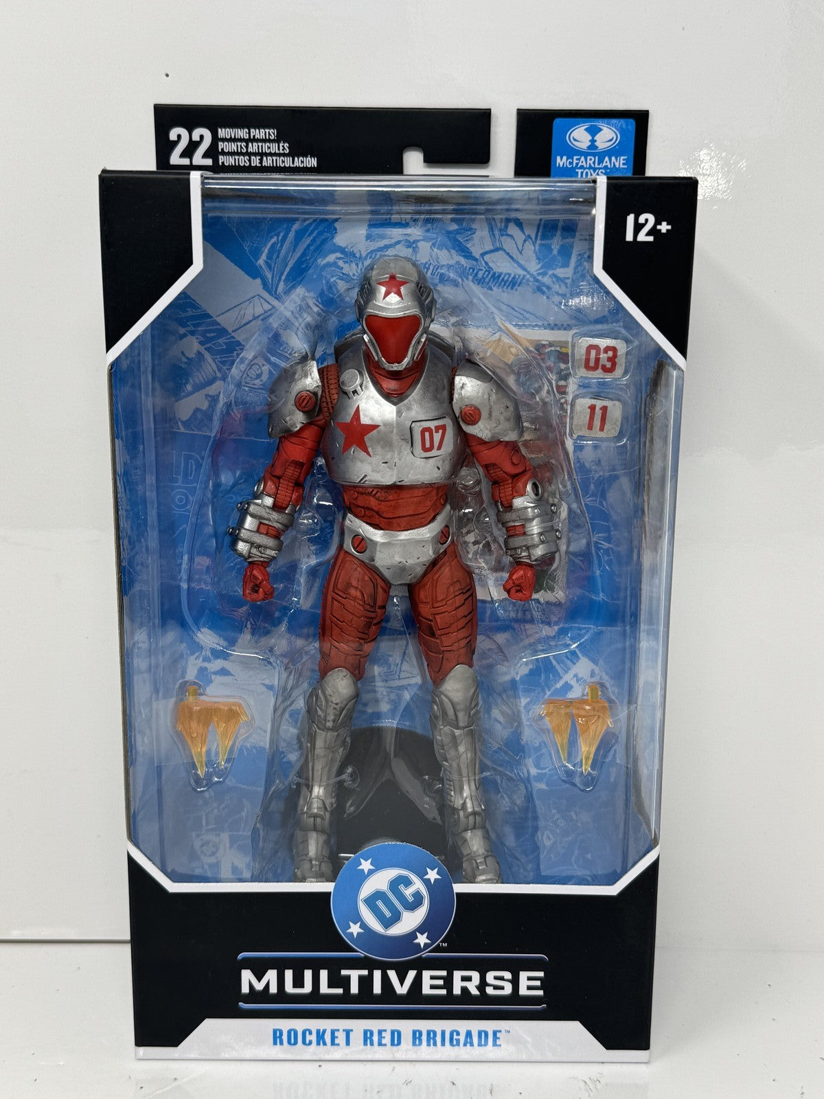 McFarlane DC Multiverse Rocket Red Brigade Action Figure