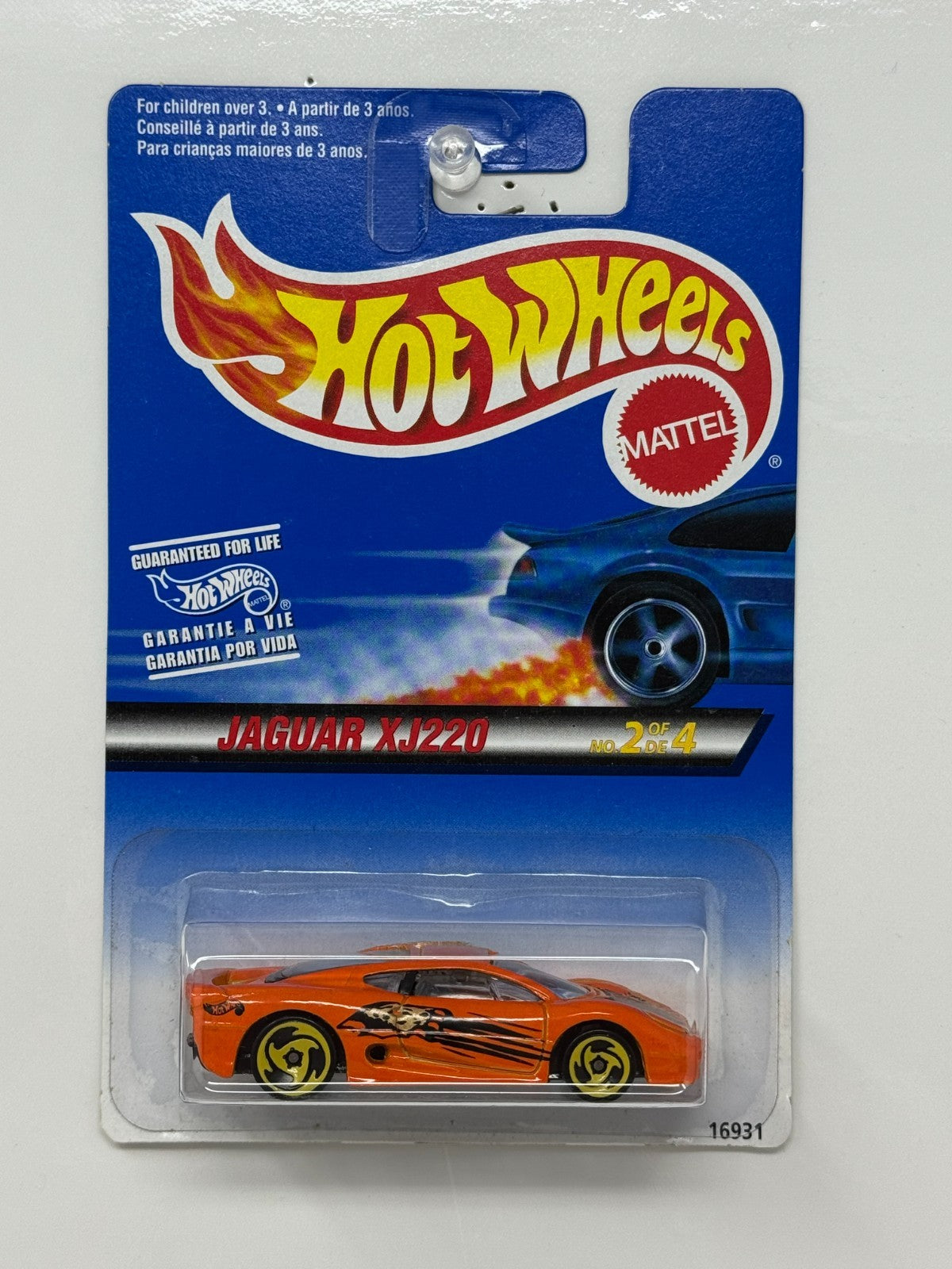 Hot Wheels Jaguar XJ220 1:64 Diecast Orange