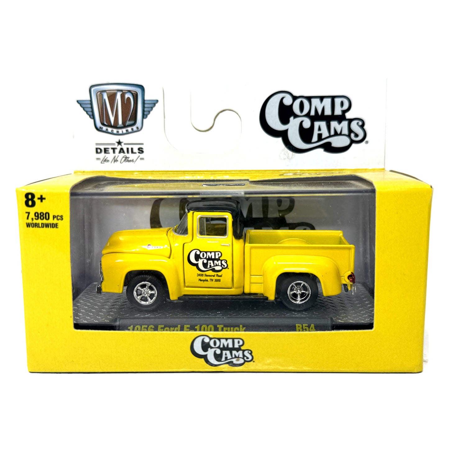 M2 Machines Comp Cams 1956 Ford F-100 Truck 1:64 Diecast