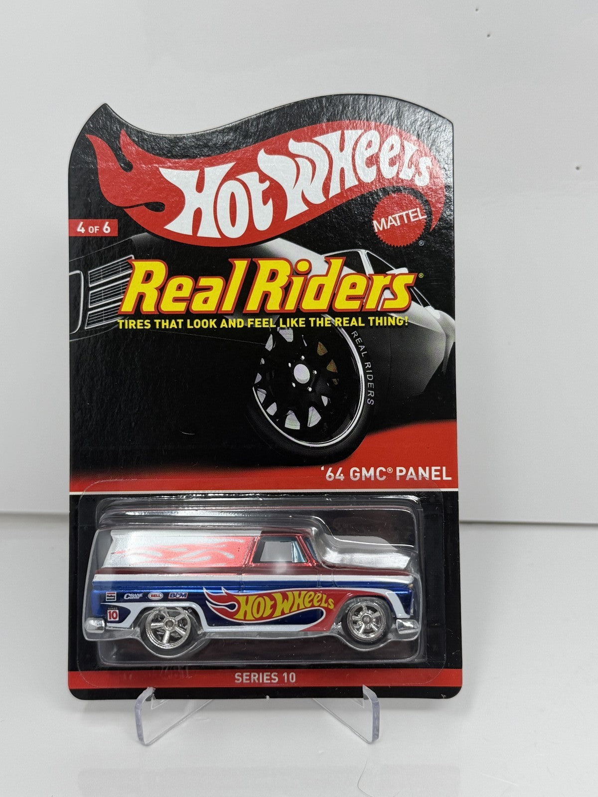 Hot Wheels Real Riders Series 10 1964 GMC Panel 1:64 Diecast 1283/4000