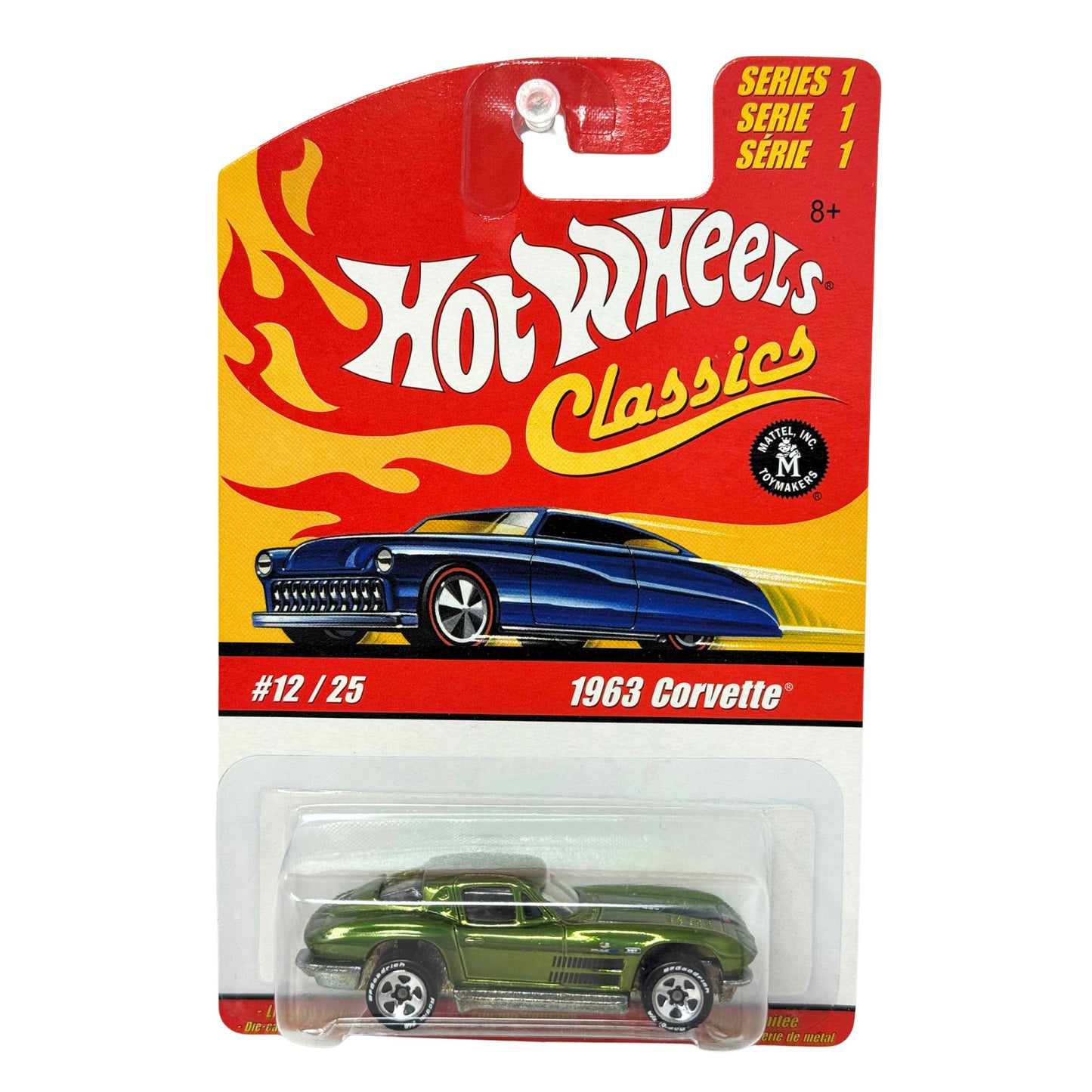 Hot Wheels Classics 1963 Corvette 1:64 Diecast