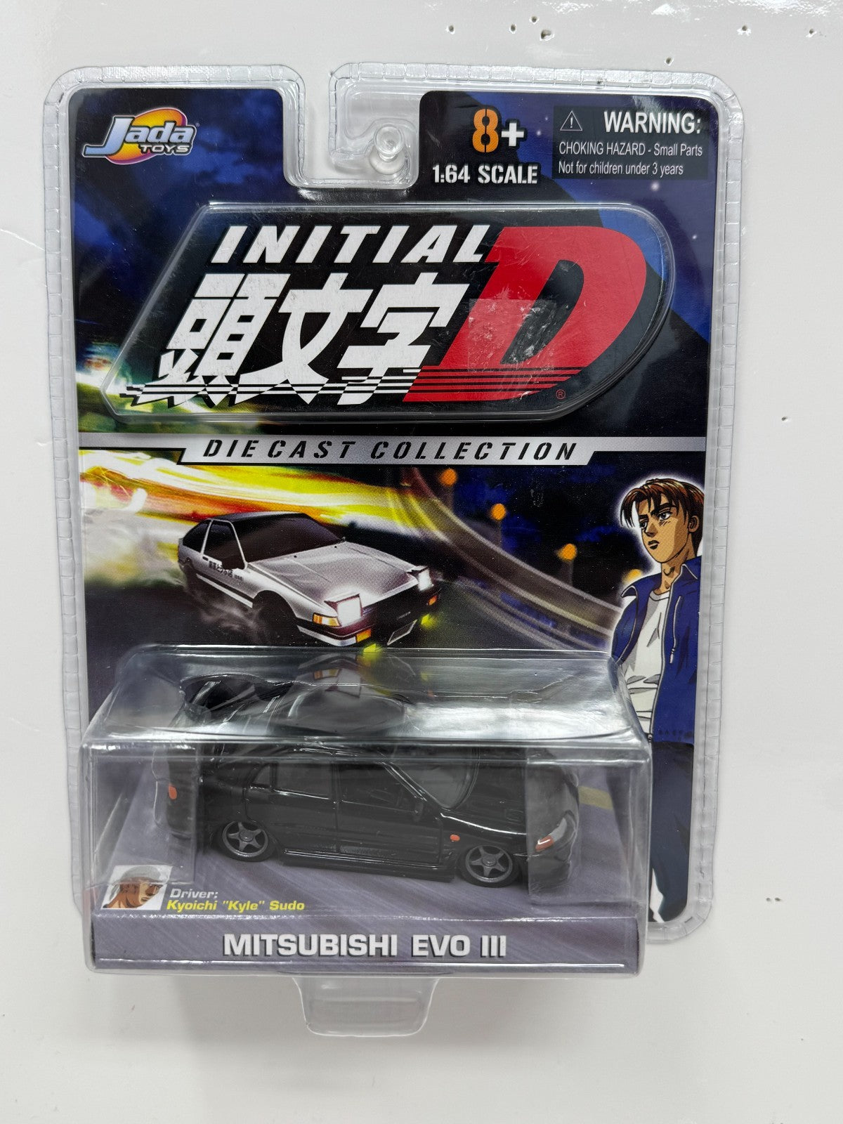 Jada Toys Initial D Mitsubishi Lancer Evolution III 1:64 Diecast