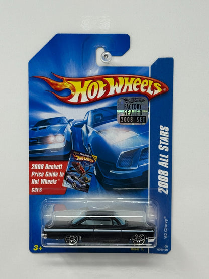Hot Wheels 2008 All Stars 1962 Chevy 1:64 Diecast Factory Sealed