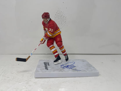 McFarlane NHL Doug Gilmour Calgary Flames Figure Auto Signed