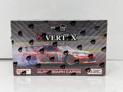 Tarmac Cards Vertex Capsule 01 Trading Cards Sealed Box 5 Packs